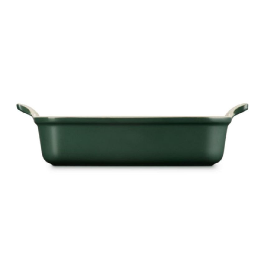 Travessa Retangular Le Creuset Heritage 26cm Em Cerâmica Forêt 71102260980001 - imagem 3