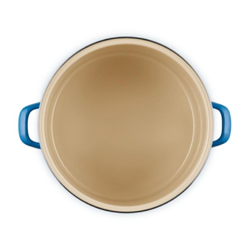 Stockpot Le Creuset Caranguejo 15,1l 30cm Em Aço Esmaltado Com Puxador Inox Light Marseille 56026815972503 - imagem 4