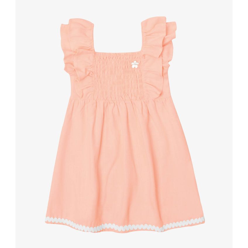 Vestido Verão Menina Midi Com Plaquinha Trick Nick Rosa 6 - imagem 5