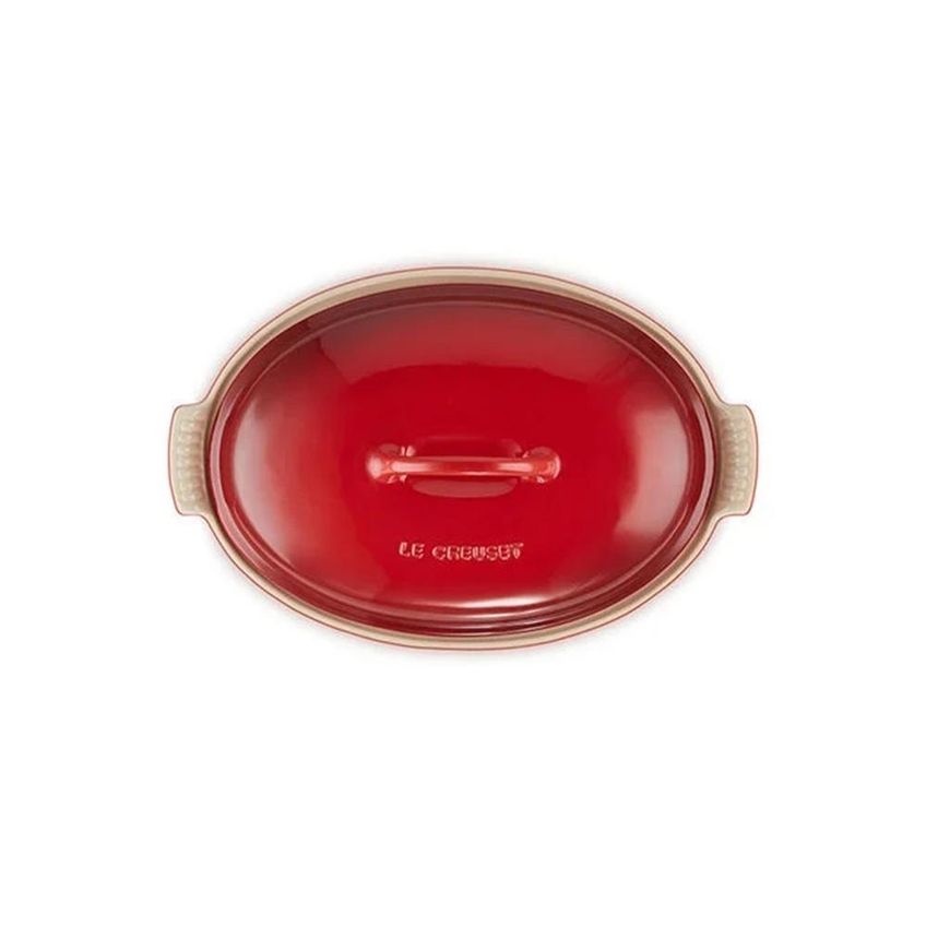 Travessa Oval Le Creuset Heritage 36cm Em Cerâmica Vermelho 71006400600080 - imagem 3