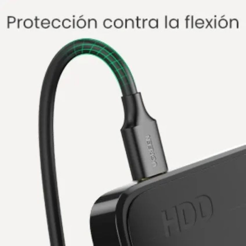 Cabo Ugreen USB 3.0 para Micro USB Tipo-B - 50cm Cor Preto - imagem 5