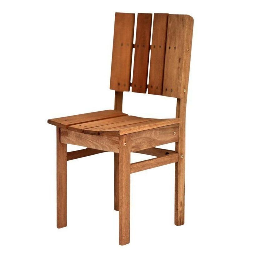 Conjunto Externo Mesa Ember 120cm E 6 Cadeiras Ultron Madeira Maciça Marrom Marrom - imagem 5