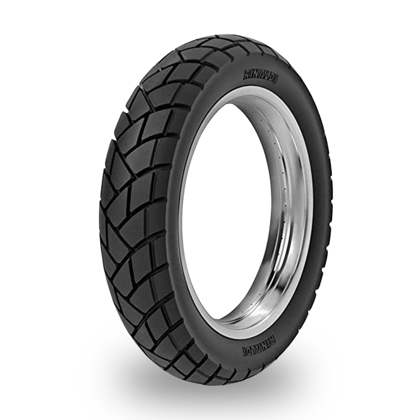 Par Pneu De Moto Rinaldi 90/90-21 + 120/90-17 R34 - imagem 3