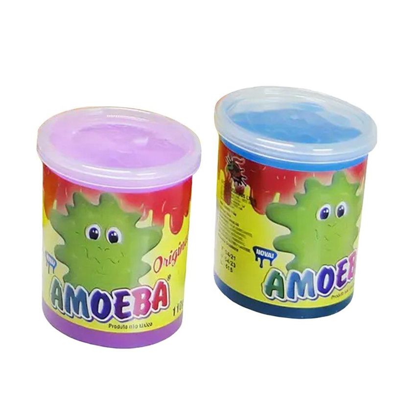 Slime Amoeba Original Asca Toys Cores Sortidas Embalagem Com 12 Unidades - imagem 3