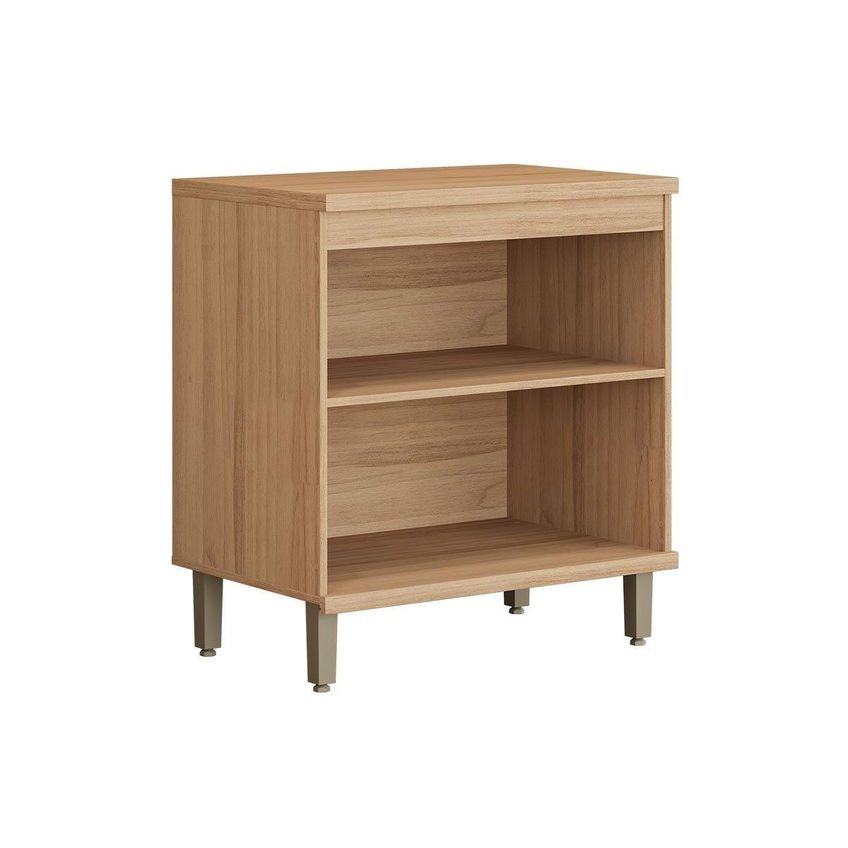 Balcão Cozinha Bless 2 Portas 80cm Jequitiba/Off White Linea - imagem 4