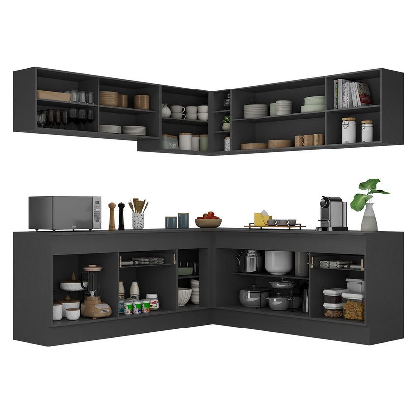 Cozinha Compacta Jogo De Panela Brinde FL2096P Multimóveis - imagem 5