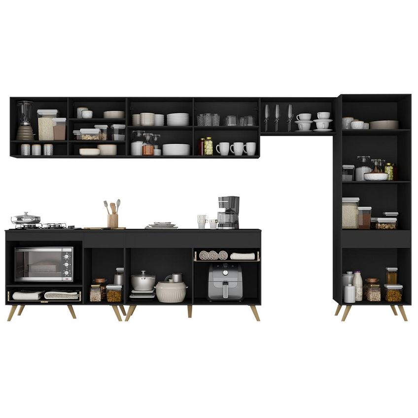 Cozinha Compacta Jogo De Panela FL2277P Multimóveis - imagem 5