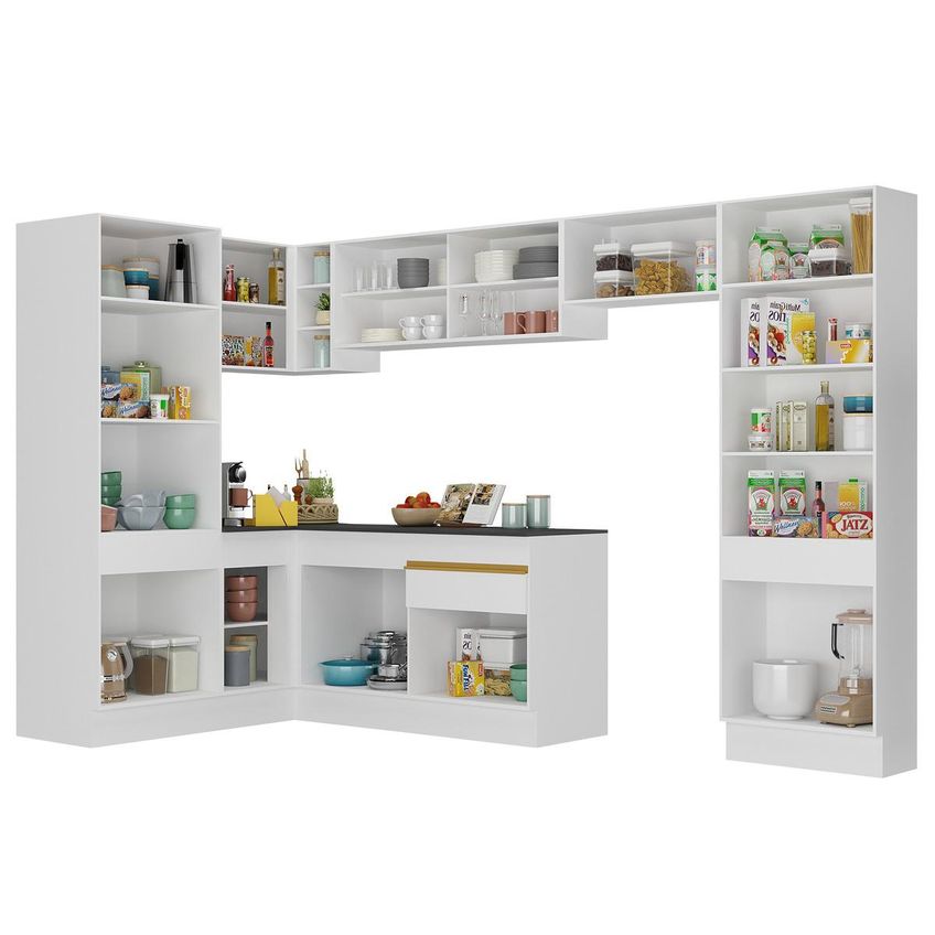 Cozinha Compacta Jogo De Panela Brinde FL2090P Multimóveis - imagem 5