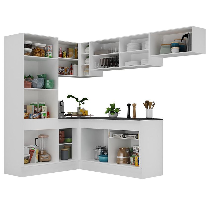 Cozinha Compacta Jogo De Panela Brinde Fl2086p Multimóveis - imagem 5
