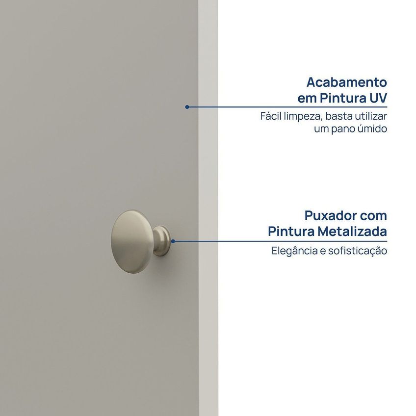 Kit Porta Módulo 70cm X 180cm Frame Yescasa Arenas - imagem 3