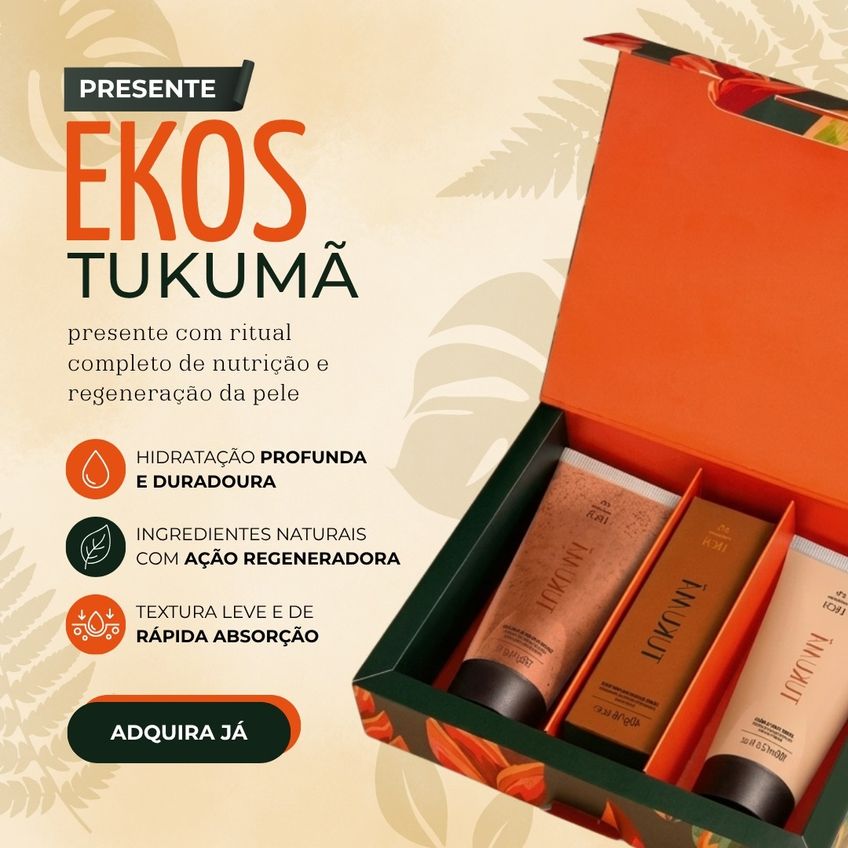 Presente Ekos Tukumã Ritual Hidratante Corporal (3 Produtos) - imagem 3