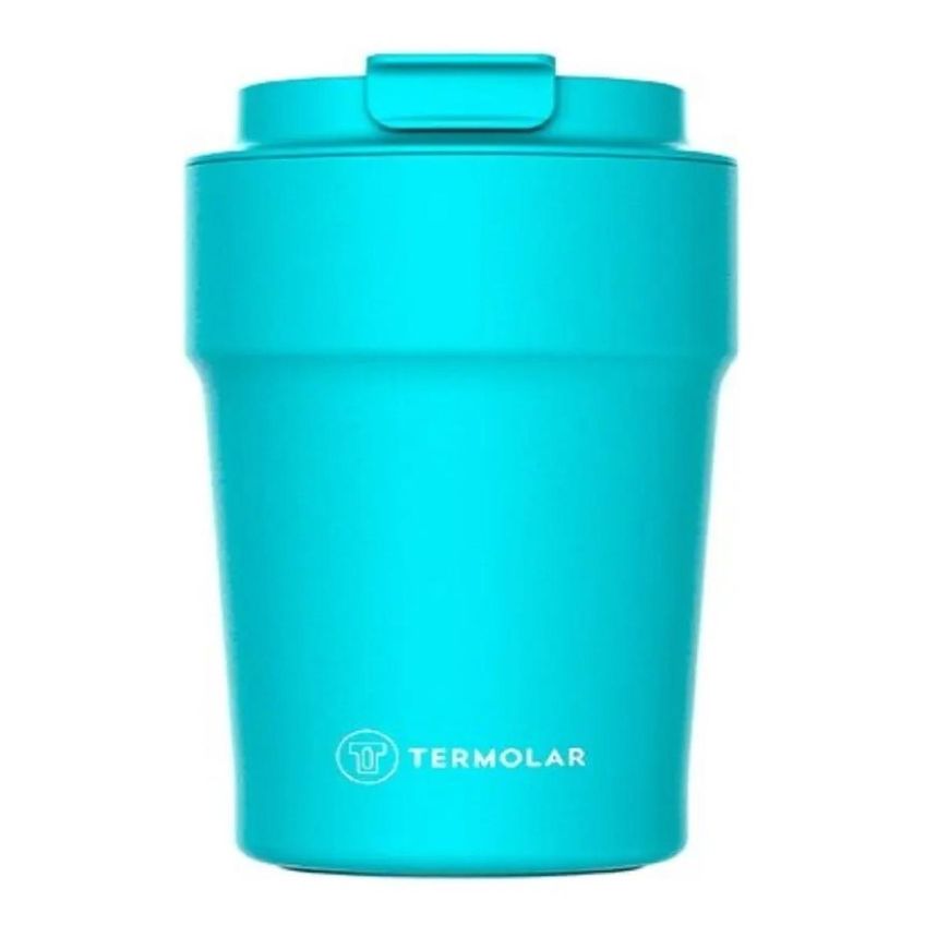 Copo Térmico Verde Litoral 380ml Termolar Uniq Chá E Café - imagem 3