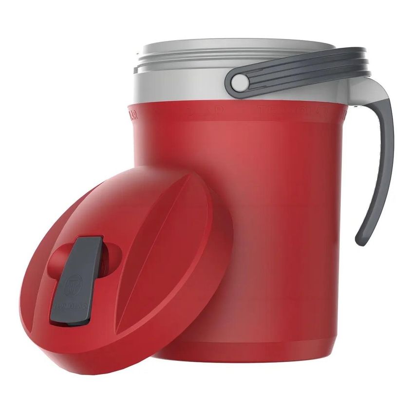 Garrafa Térmica Termolar Flip Top 2,5 Litros Vermelho - imagem 3