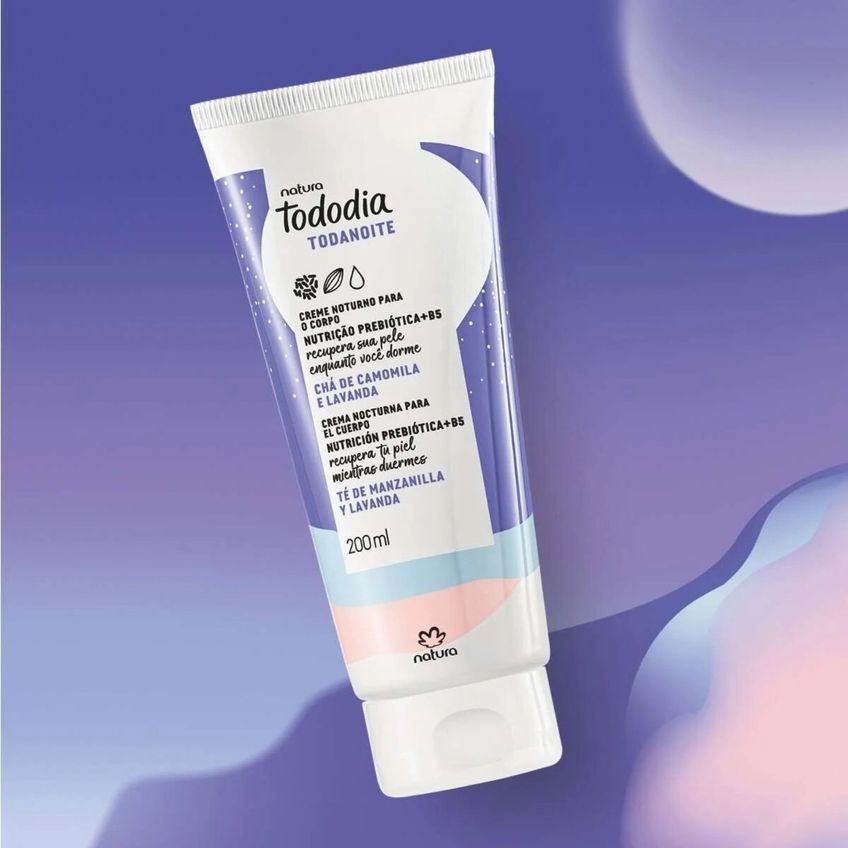 Creme Hidratante Corporal Chá de Camomila e Lavanda 200ml - imagem 3