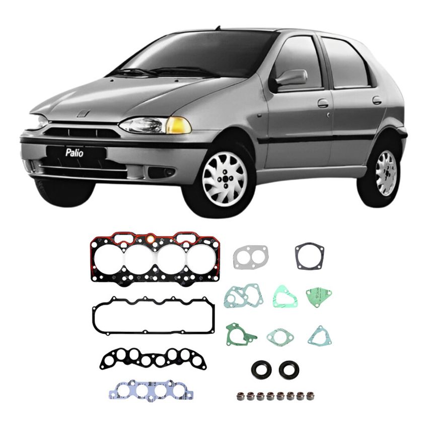 Junta Superior Cabeçote Uno Palio 1.0 1.5l Mpi Com Retentor - imagem 5