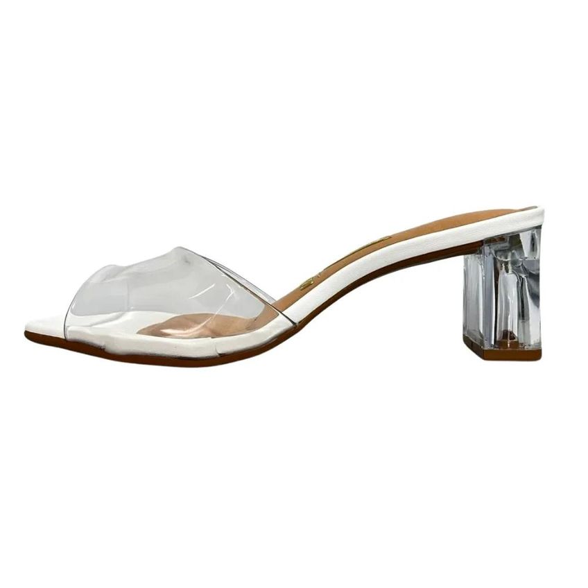 Tamanco Vizzano Salto Cristal Ref 6430.327.23400 Branco 38 - imagem 2
