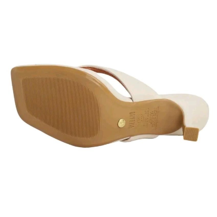 Tamanco Vizzano Salto Fino Baixo Ref 6536.101.18807 Branco Off 34 - imagem 5