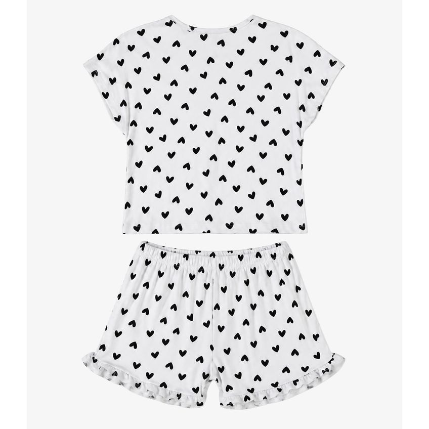 Pijama Infantil Feminino Estampado Select Bege 6 - imagem 5