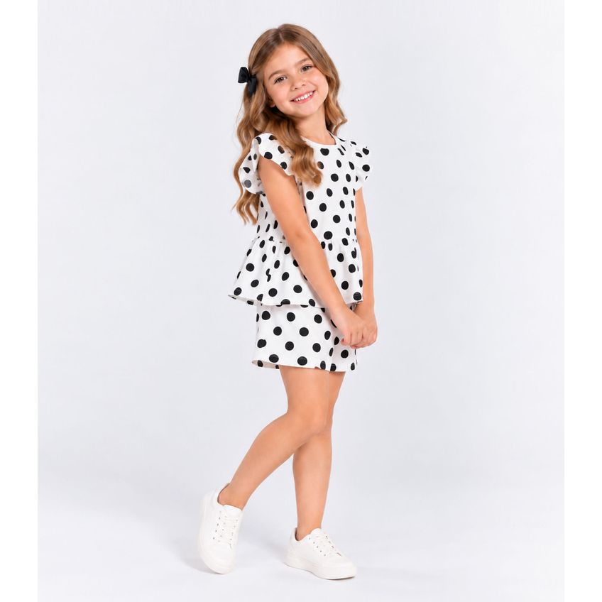 Conjunto Infantil Estampado Select Branco 4 - imagem 3