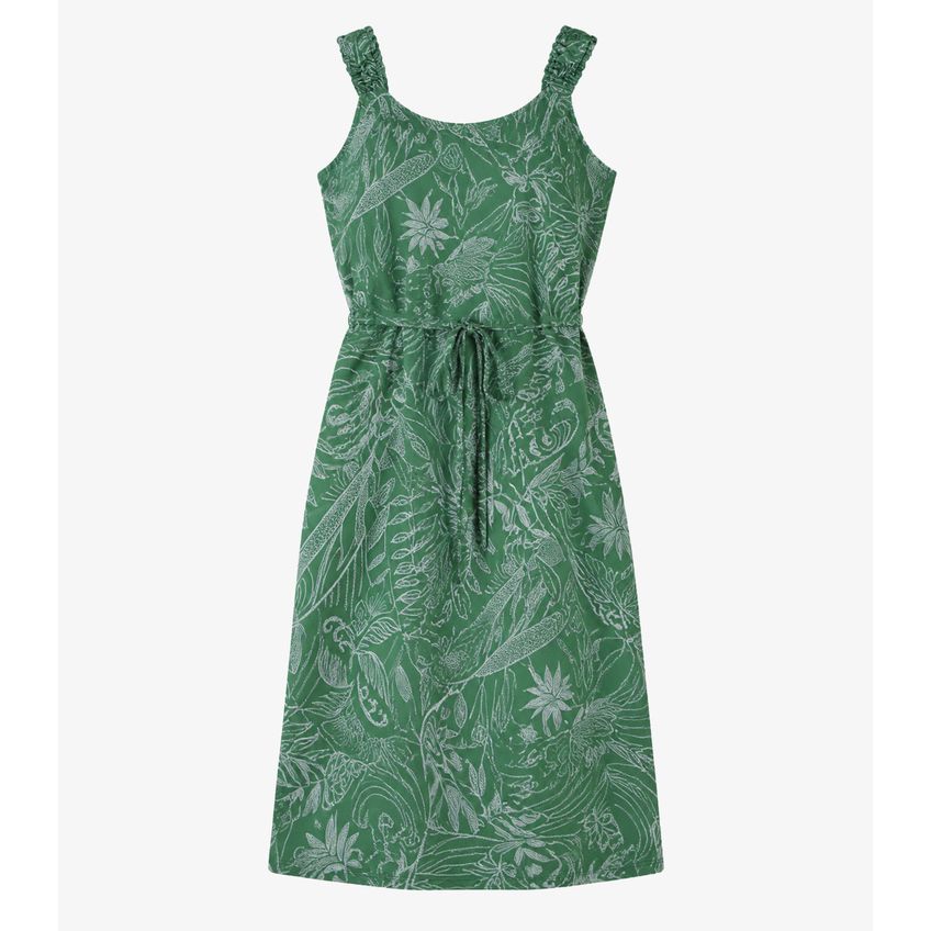 Vestido Midi Viscose Select Verde GG - imagem 4