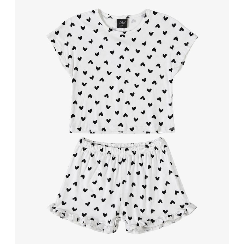 Pijama Infantil Feminino Estampado Select Bege 10 - imagem 4