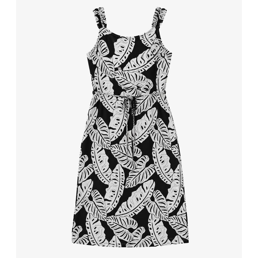 Vestido Midi Viscose Select Preto P - imagem 4