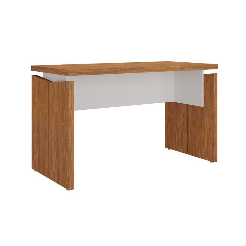 Mesa Escrivaninha Y37 Cor Freijó/Branco Artany - imagem 4