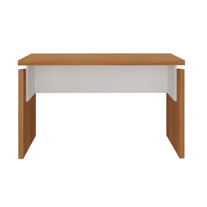 Mesa Escrivaninha Y37 Cor Freijó/Branco Artany - imagem 5