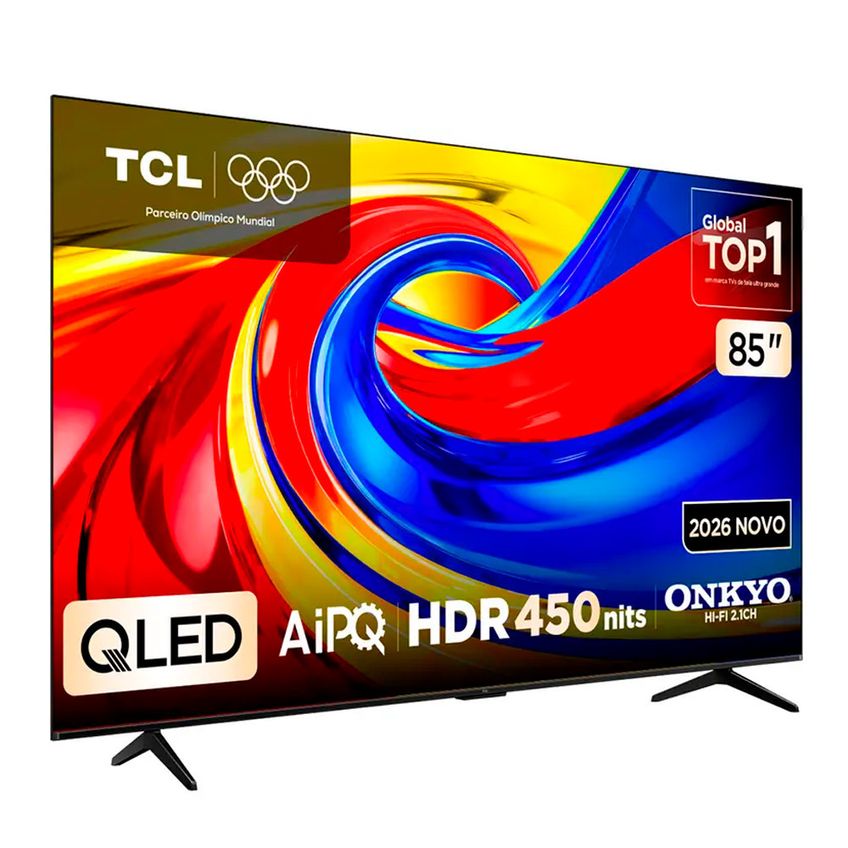 Smart TV 85P7L LED 85" 4K Wi-Fi Google TV Comando de Voz TCL - imagem 2