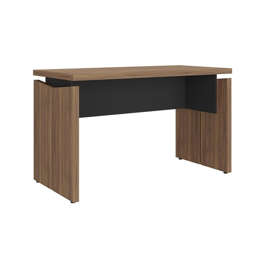 Mesa Escrivaninha Y37 Cor Nogal/preto Artany - imagem 3