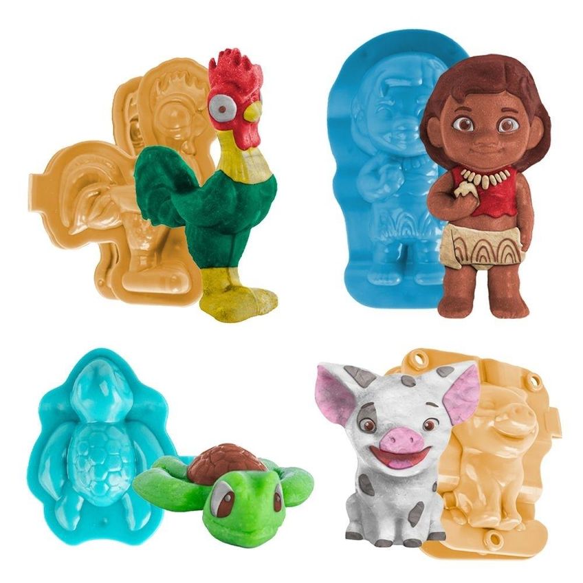 Brinquedo Massinha Moana E Amigos 2692 - Cotiplas - imagem 2