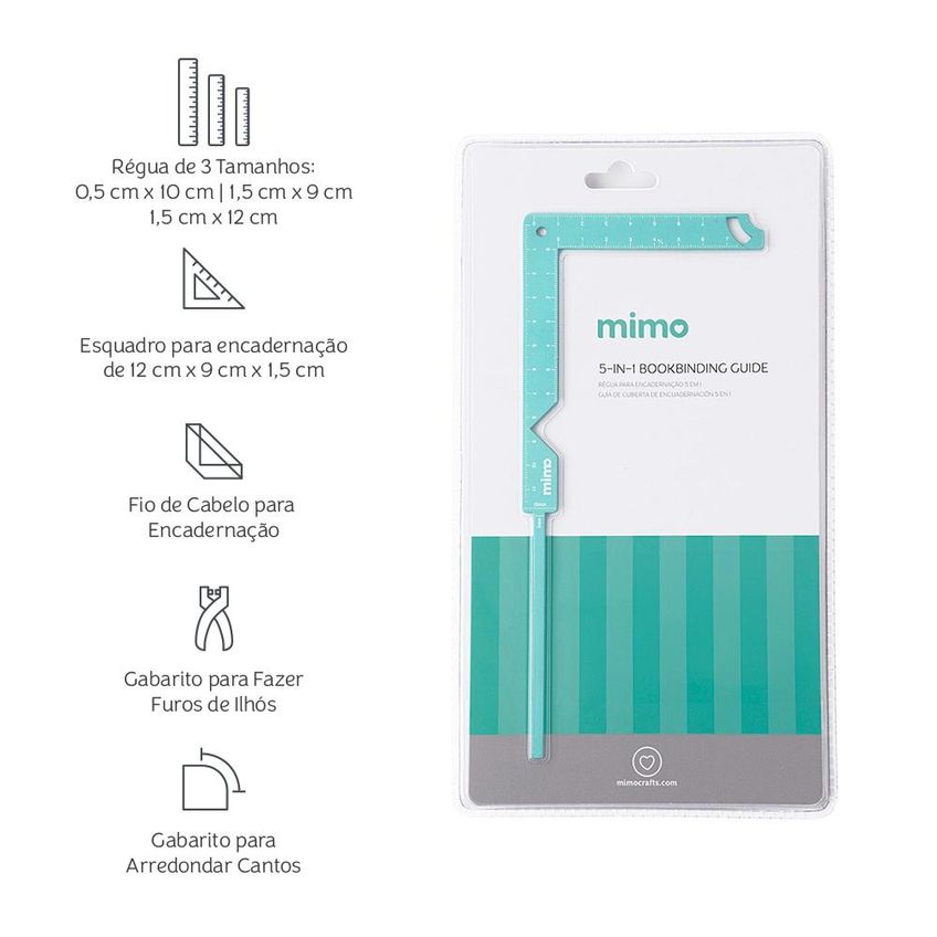 Kit Encadernação Mimo Binding 2 + Ferramentas Básicas - imagem 3