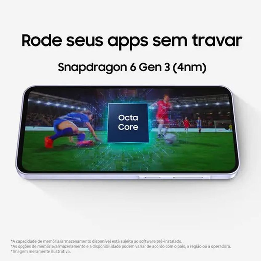 Smartphone Samsung Galaxy A36 5G 128GB 6GB RAM Violeta - imagem 5
