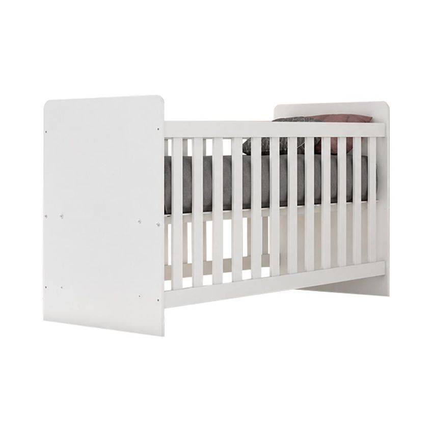 Jogo De Quarto Infantil Labirinto Com Cômoda E Berço Branco - Móveis Henn - imagem 3