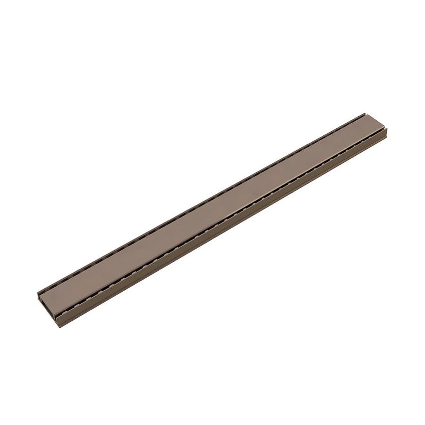 Kit 2 Grelha Linear Invisível Com Caixilho Fendi 100x8cm - imagem 3