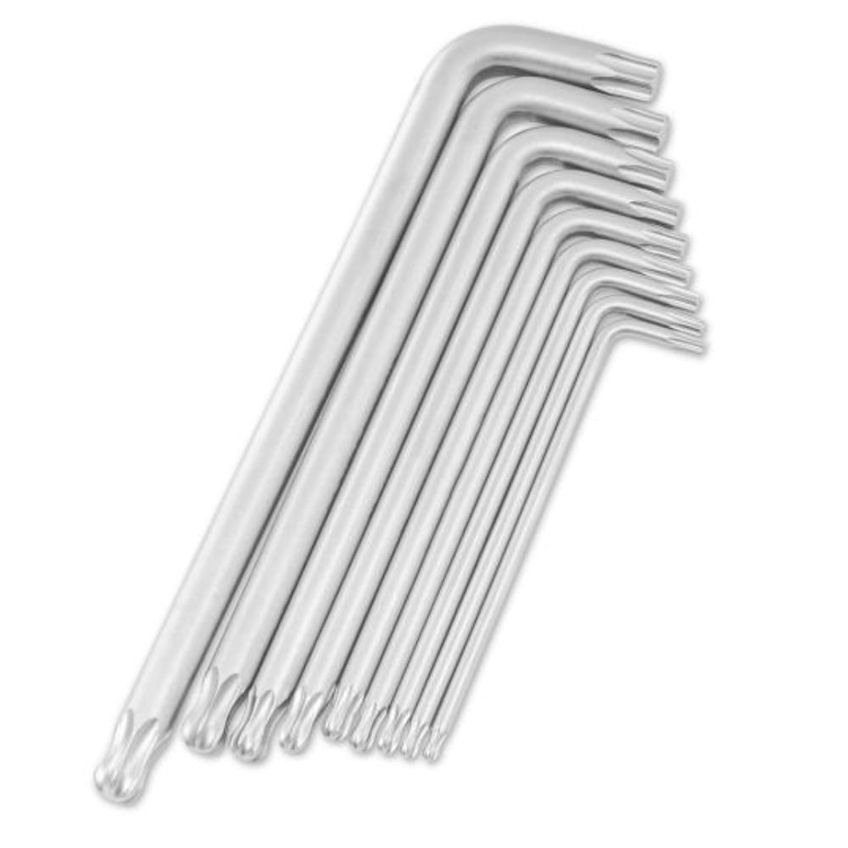 Jogo De Chaves Torx Longas T10 A T50 9 Peças - ST09715 - SATA - imagem 3
