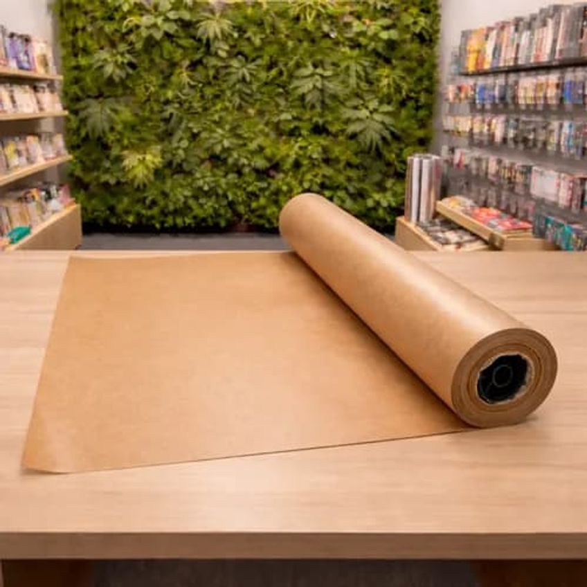 Papel Pardo Semi Kraft 60 Gramas 45cm Com 1 Kilo Prd00808 Rekraft Rekraft - imagem 3