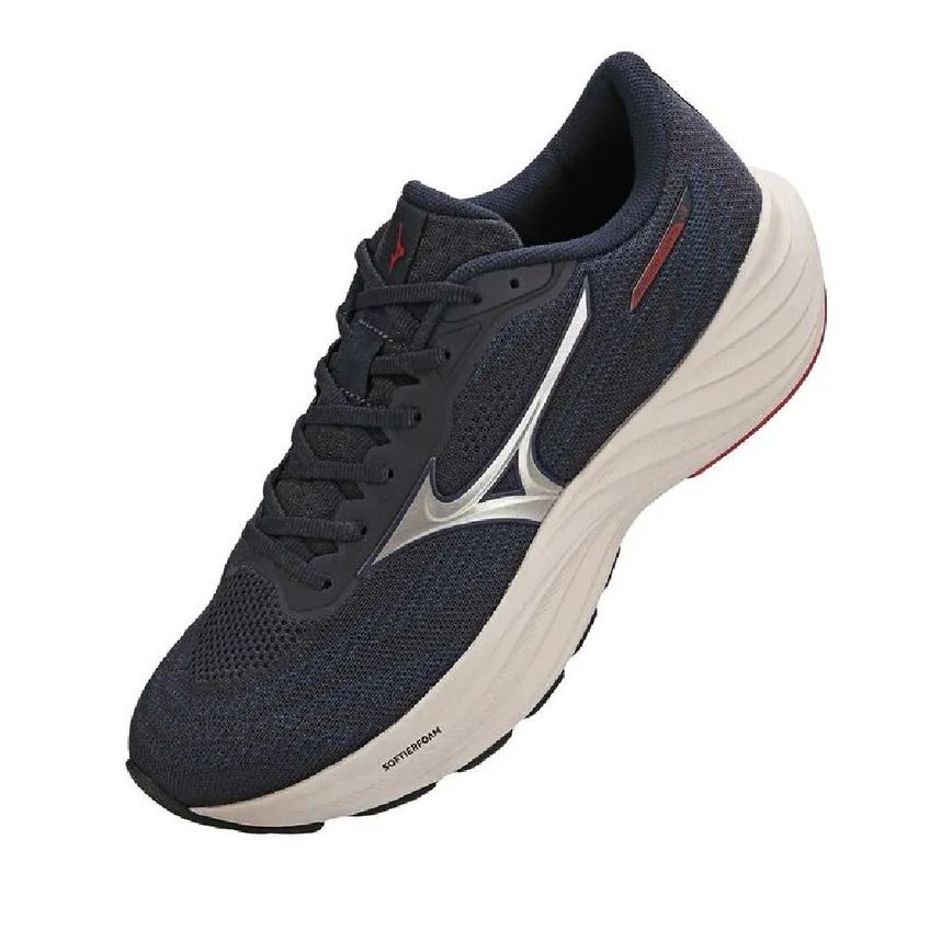 Tênis Mizuno Goya 3 Marinho/Vermelho 37 - imagem 3