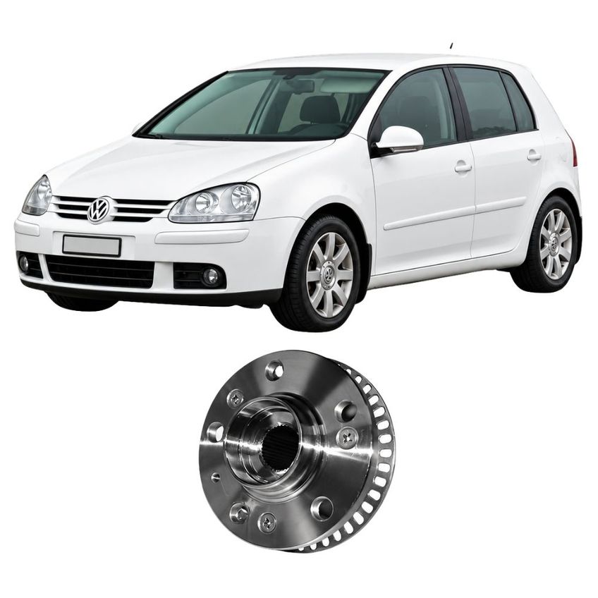 Cubo Roda Rolamento Dianteiro Golf 1.6 New Beetle 2.0 Com ABS - imagem 5