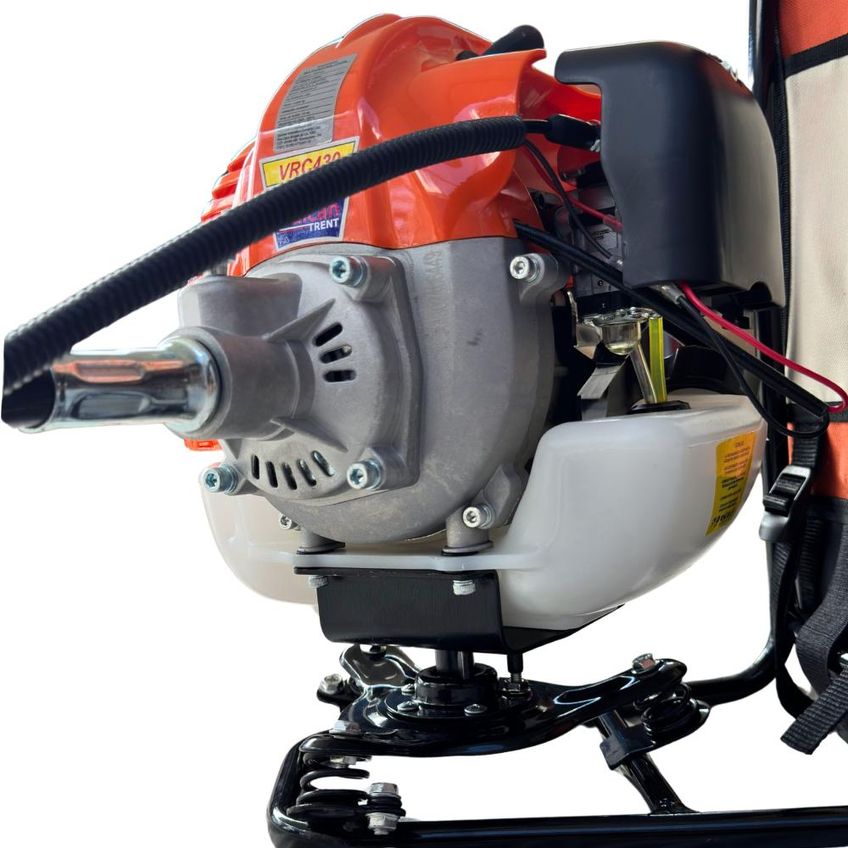 Roçadeira Vulcan VRC430 43cc 1,7HP Carretel + Faca 2 Pontas + Enxada Capinadeira + Enxada Cultivadora + Podador de Galhos e Esqueletador + Óleo Sti - imagem 4