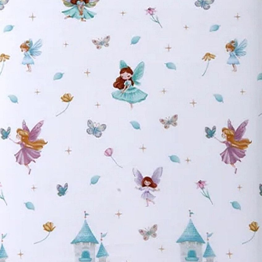 Jogo De Cama Solteiro Kids 150 Fios Fadas 01 Dohler - imagem 5