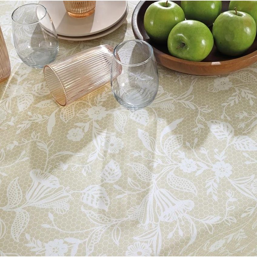 Toalha Mesa Retangular 160x250cm Athenas Graça Dohler - imagem 3