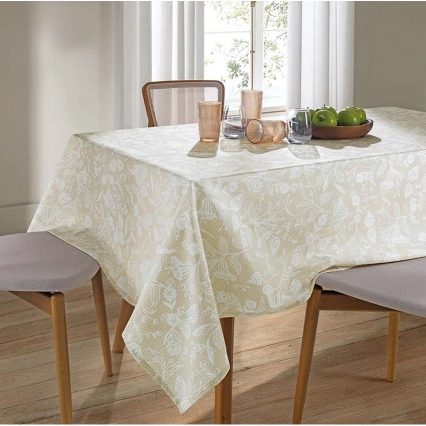 Toalha Mesa Retangular 160x250cm Athenas Graça Dohler - imagem 5