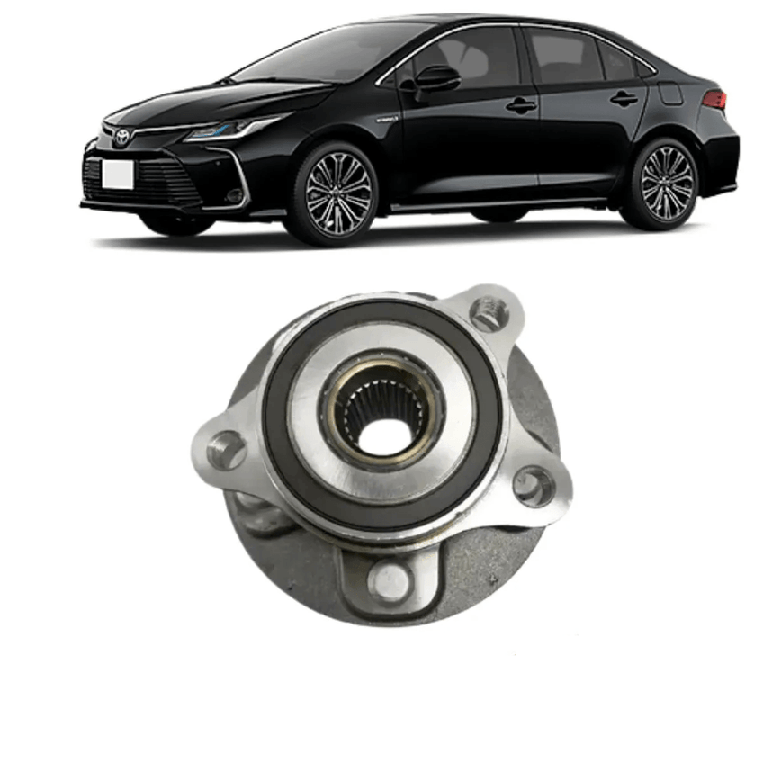 Cubo De Roda Dianteiro Com Rolamento (Forjado) 26 Estrias 5 Furos Corolla Ima Al-708 - imagem 5