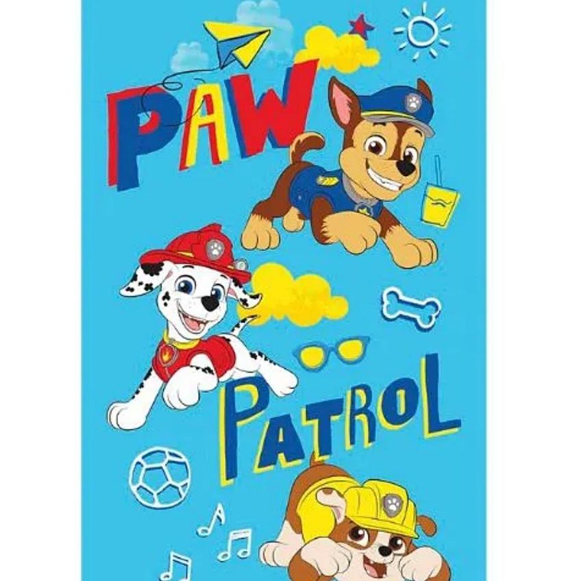 Toalha Banho Infantil 70x115 Felpuda Patrulha Canina 33 Dohler - imagem 4
