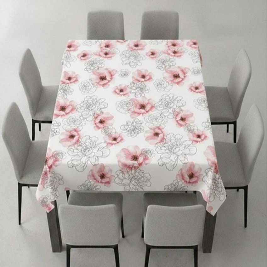 Toalha Mesa Quadrada Dommus 220x220cm Sortido Raner - imagem 3