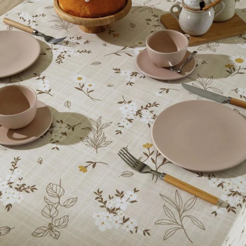 Toalha Mesa Quadrada 140x140 Athenas Clean Esmeralda Dohler - imagem 4