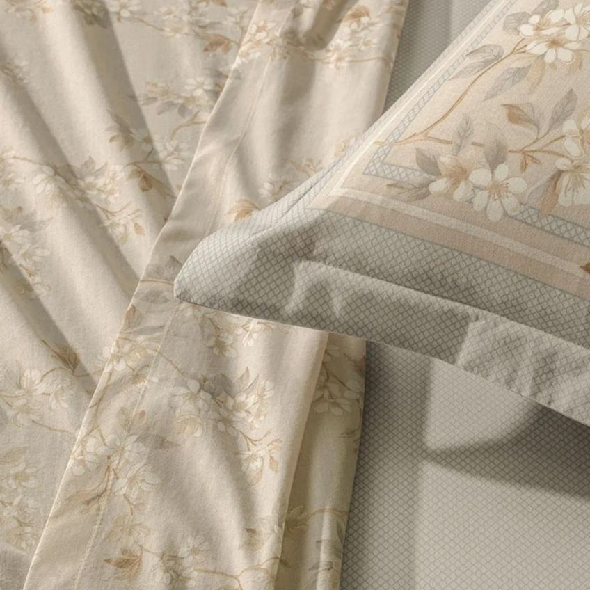 Jogo Cama Casal 4pcs Alg. 200 Fios Dandara Karsten - imagem 3