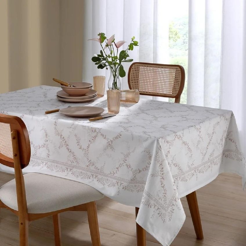 Toalha Mesa Quadrada 180x180cm Renova Clean Iris Dohler - imagem 3