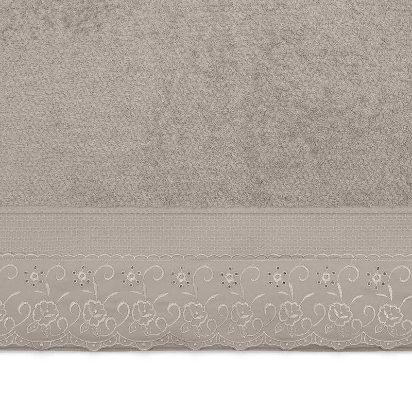 Jogo Toalha Banho 5pcs Melody Com Renda Alice Fendi Bouton - imagem 3